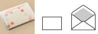 No.510 boxed flat card set