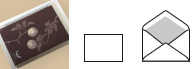 No.631 boxed flat card set