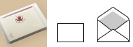 No.700 boxed flat card set